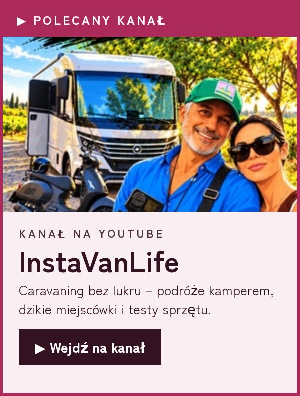 InstaVanLife – kanał o podróżach kamperem na YouTube